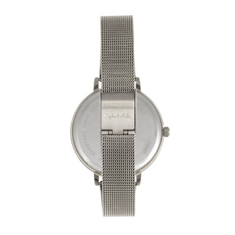 Sophie and Freda - Montre bracelet Lexington - Argent/Turquoise