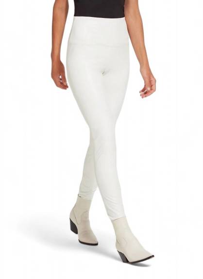 Lysse LEGGING EN CUIR TEXTURÉ