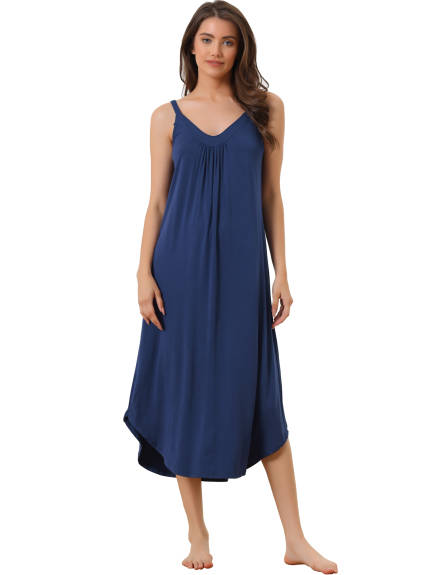 Cheibear- Stretchy Lounge Cami Dress