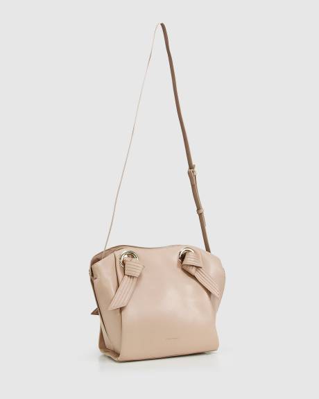 Belle & Bloom Heart Of Gold Leather Shoulder Bag