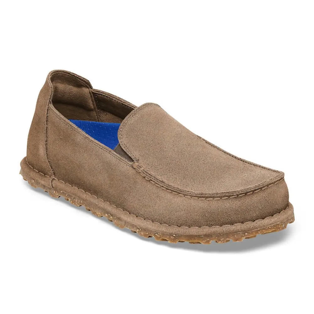 BIRKENSTOCK Mocassins en cuir unisexe Utti Suede - Narrow