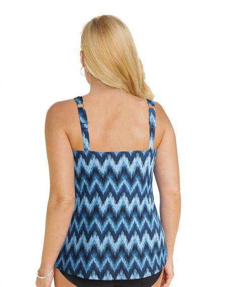 Always for Me - Plus Size High Neck Tankini Top