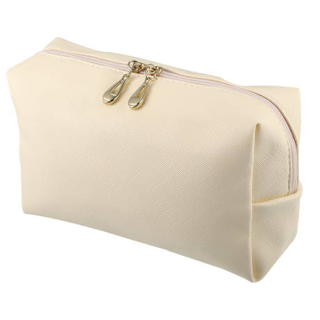 Unique Bargains- Makeup Bag Cosmetic Travel Waterproof PU Leather Case