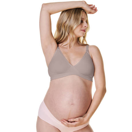 Bravado Designs - V-Neck Maternity & Nursing Bra - Sand