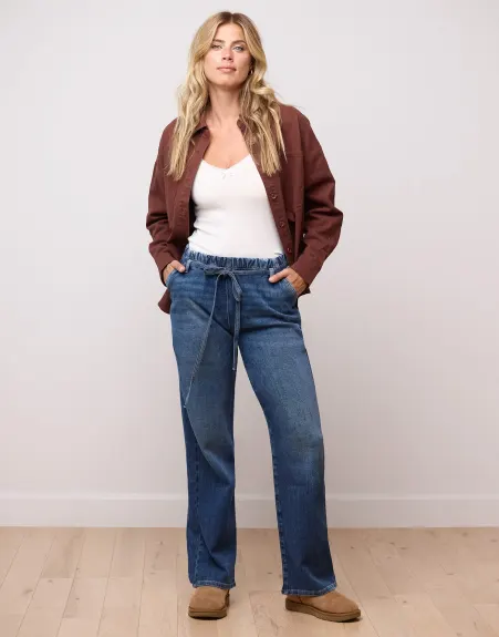 Yoga Jeans- Classic Rise Wide Leg