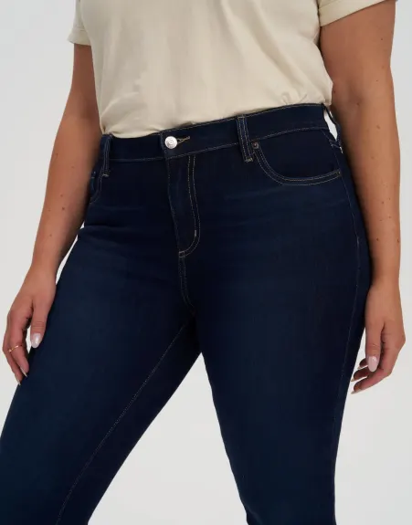 Yoga Jeans- Coupe Étroite Taille Classique