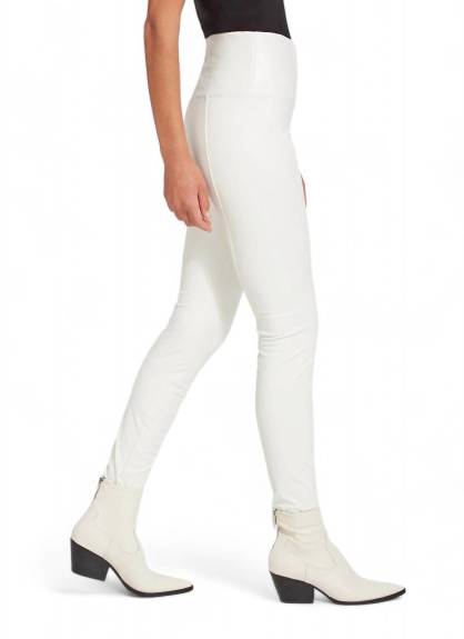 Lysse LEGGING EN CUIR TEXTURÉ