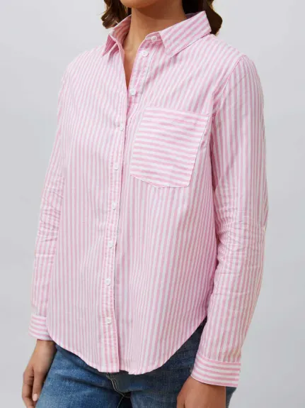 Annick - Irene Shirt Vertical Striped Long Sleeve