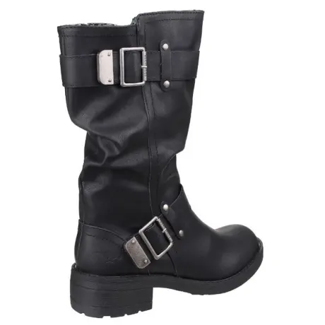 Rocket Dog - Womens/Ladies Trumble Faux Leather Biker Boots