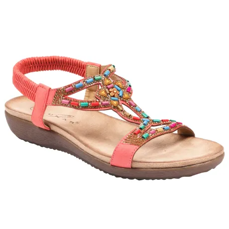 Lunar - Womens/Ladies Mariella Beaded Sandals