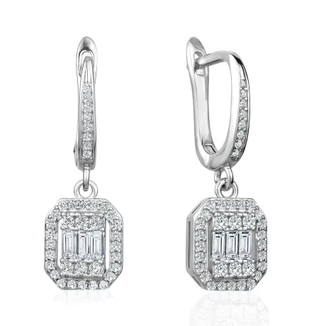 Club Rochelier 3A Cubic Zirconia Drop Earrings