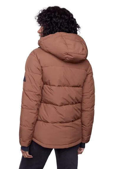 Alpine North Women's - FORILLON | Vegan Down Recycled Short Quilted Puffer Jacket