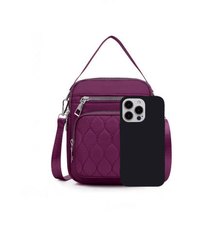 NICCI NYLON QUILTED BAG