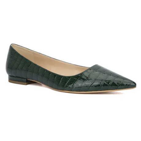 Fashion To Figure Women's Bailey Ballet Flat - WIDE WIDTH