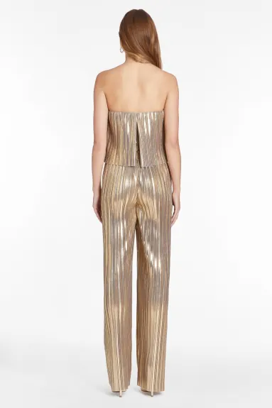 Amanda Uprichard - Collina Jumpsuit In Pleats