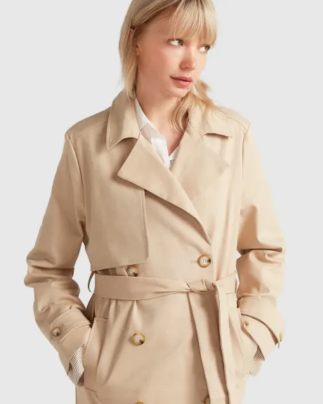 Empirical Trench Coat - Cream