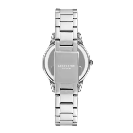 LEE COOPER-Montre Dames Argenté 32mm Cadran Blanc