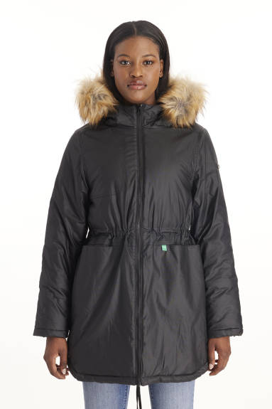 Sofia - Parka de maternité 3 en 1 en tissu ciré