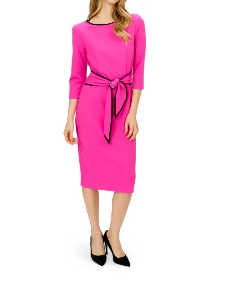 Joseph Ribkoff - Contrast Trim Dress