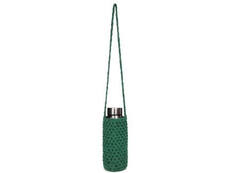 Aaron Leather Goods-Carry Mate Bottle Holder - Green