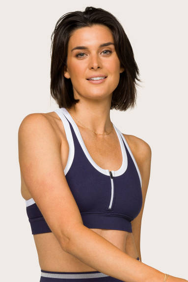 Barre Zip Bra