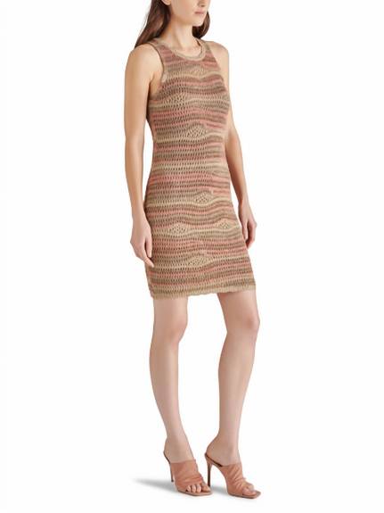 STEVE MADDEN - Ronnie Sand Shimmer Dress