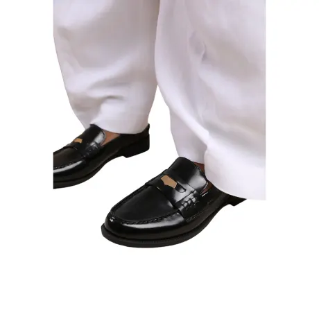 Where's That From - Womens/Ladies Denver PU Slip-on Wide Loafers