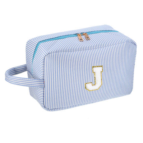 Unique Bargains- Letter J Cosmetic Travel Makeup Bag Organizer