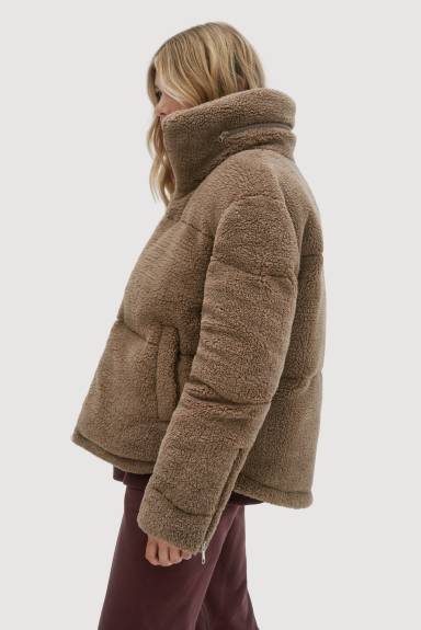 Noize - Kamala Short Vegan Sherpa Coat