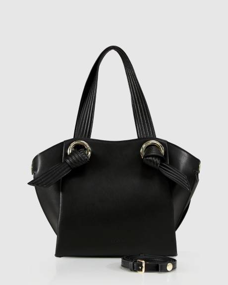 Belle & Bloom Heart Of Gold Leather Shoulder Bag