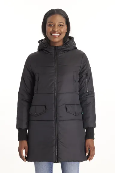 Faith -  3in1 Maternity Bomber Coat - Modern Eternity Maternity