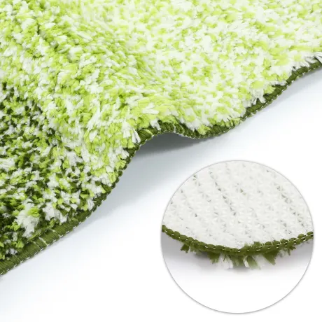 Unique Bargains - Tapis de salle de bain antidérapant dégradé de couleur