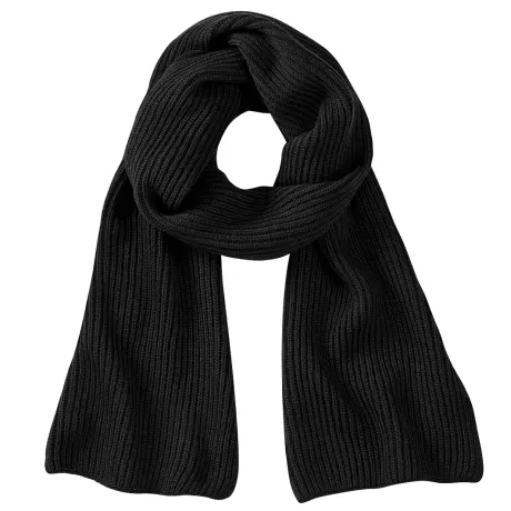 Beechfield - Ladies/Womens Metro Knitted Winter Scarf