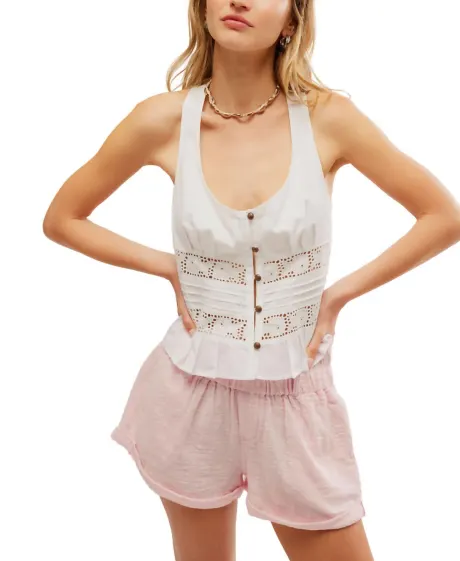 Free People - Solar Flare Baja Shorts