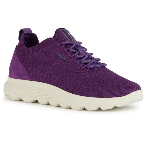 Geox - Womens/Ladies Spherica Leather Sneakers