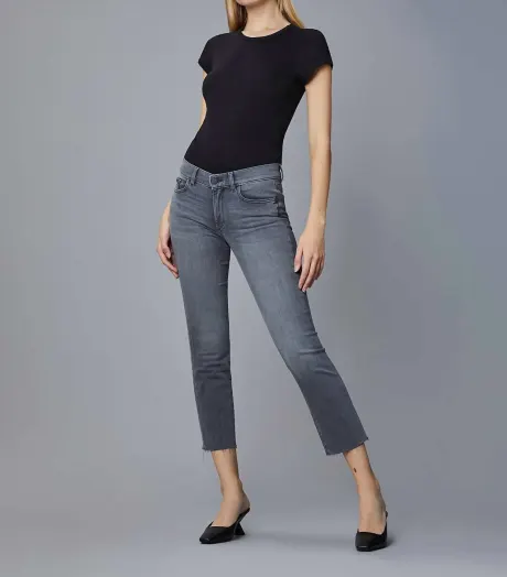 DL1961 - Women's - Mara Straight Mid Rise Ankle Jeans