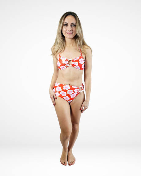 Urban Lux Resort Capri Garden Floral Swim Set