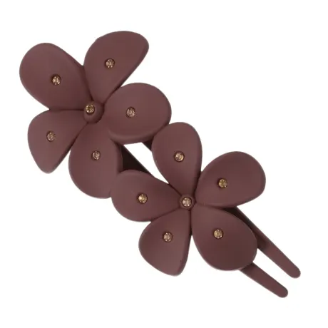 Unique Bargains - Flower Shaped Cute Hair Clips