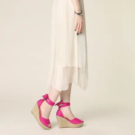 Allegra K - Platform Espadrilles Wedges Sandals