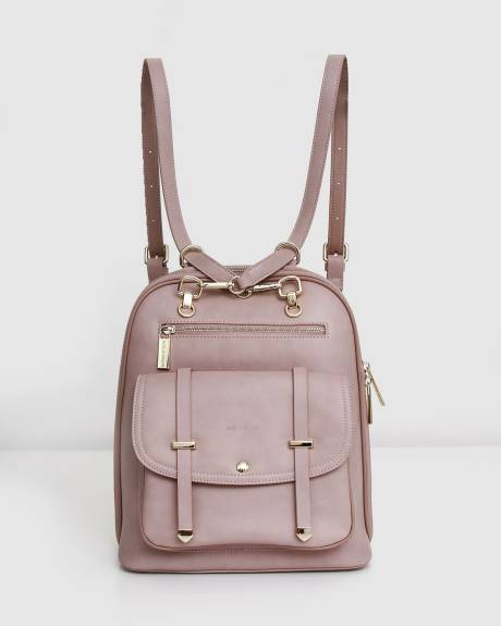 Belle & Bloom 5th Ave Leather Backpack