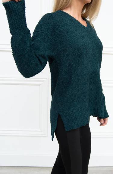 Sanctuary - V-Neck Teddy Sweater