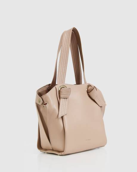 Belle & Bloom Heart Of Gold Leather Shoulder Bag