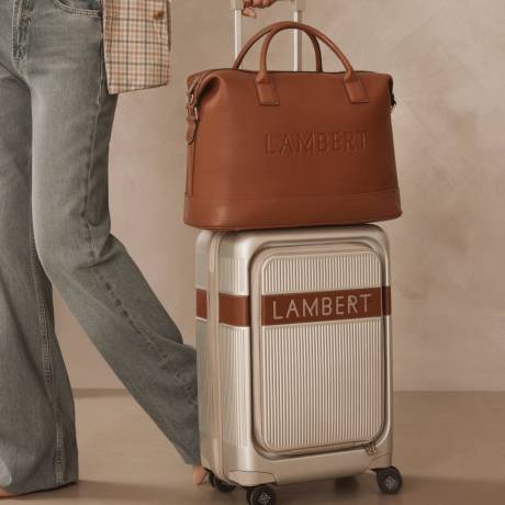 Lambert - The Mae - Oyster Mix Vegan Leather Small Travel Bag