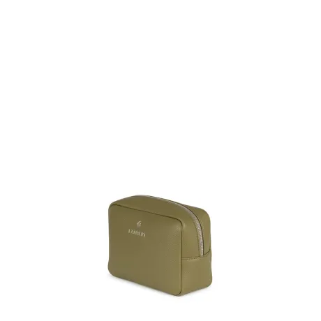 Lambert - La Zoe - Trousse de toilette en cuir vegan olive