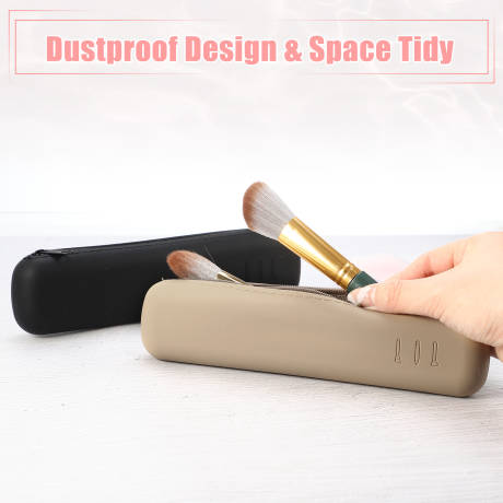 Unique Bargains- Silicone Makeup Brush Travel Holder 2pcs