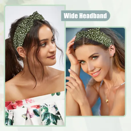 Unique Bargains- Hair Hoop with Bow Knotted