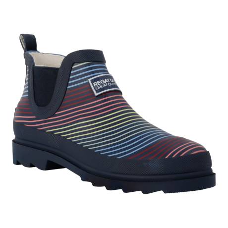 Regatta - Womens/Ladies Harper Contrast Striped Low Galoshes