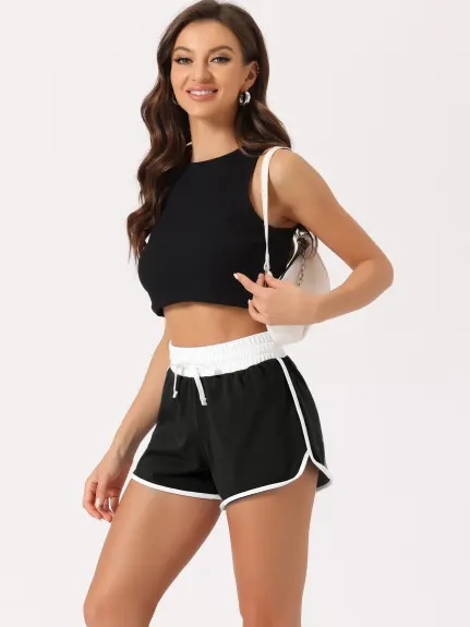 cheibear - Summer Casual Lounge Sweat Shorts