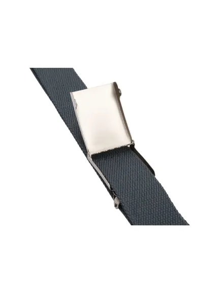 Unique Bargains- Ceinture réglable en toile unisexe avec boucle coulissante