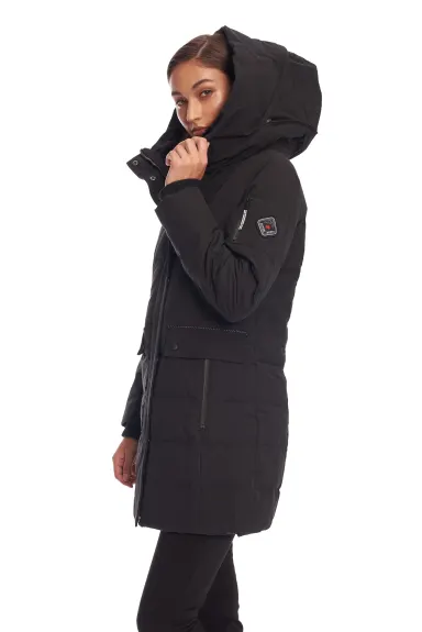 Alpine North Women's - KOOTNEY | Vegan Down Recycled Mid-Length Parka Coat